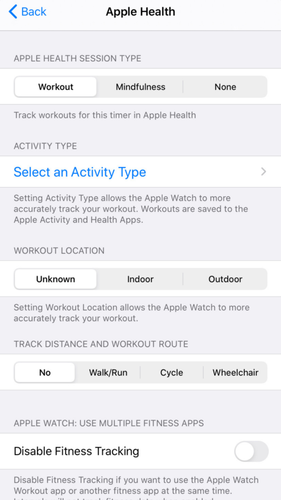 free interval timer for apple watch